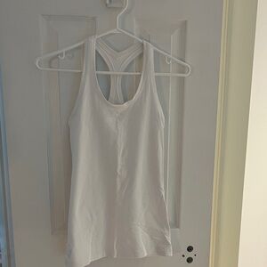 Lululemon Athletica White Tank Top